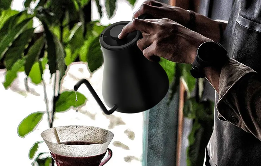 Czajnik elektryczny z regulacją temperatury Gooseneck Cocinare biały